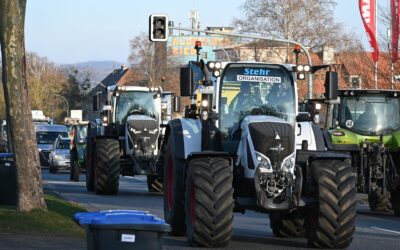 Rechts­offener Fahr­zeug­korso gegen die »Ampel-Regierung« in Alsfeld