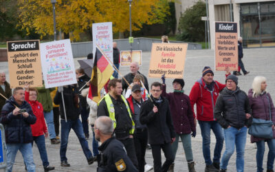 Zweite »Familien-Schutz-Demo« in Aschaffenburg