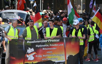 Rechte Demonstration in Frankfurt
