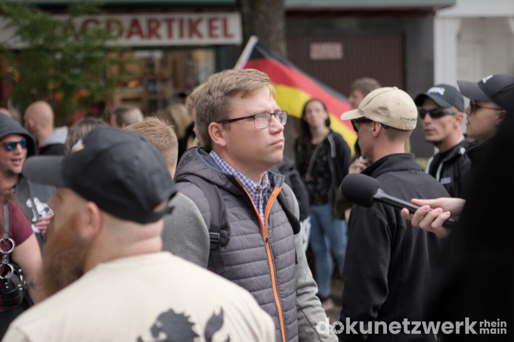 Thassilo Hantusch vom hessischen Landesvorstand Die Heimat
