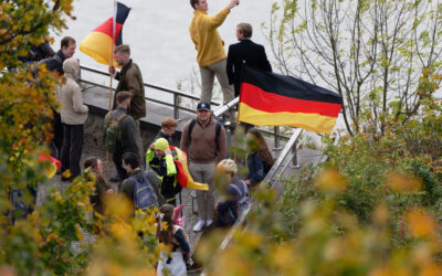 Wanderung der AfD-Jugend in Königswinter