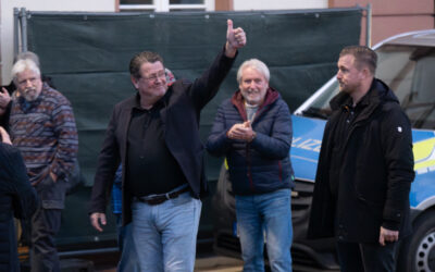 Wahlkampf-Veranstaltung der AfD in Beerfelden